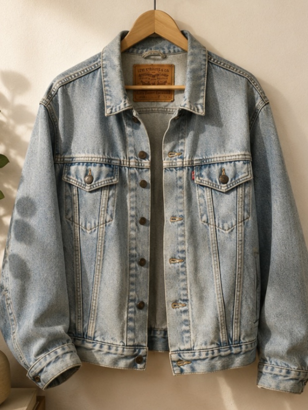 Levi's Light Wash Blue Denim Jacket